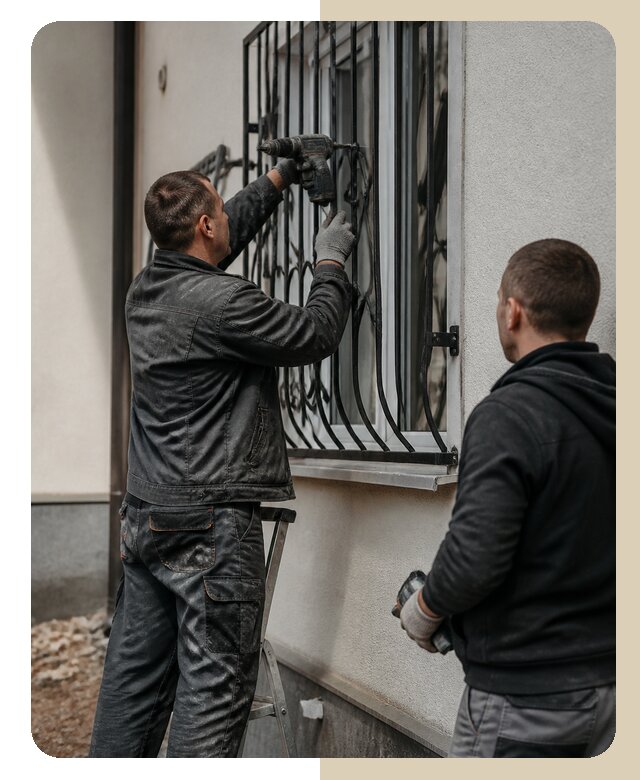 Установка наружных решеток в Черемхове от 5109 р. | ДвериЛегко-Чрм